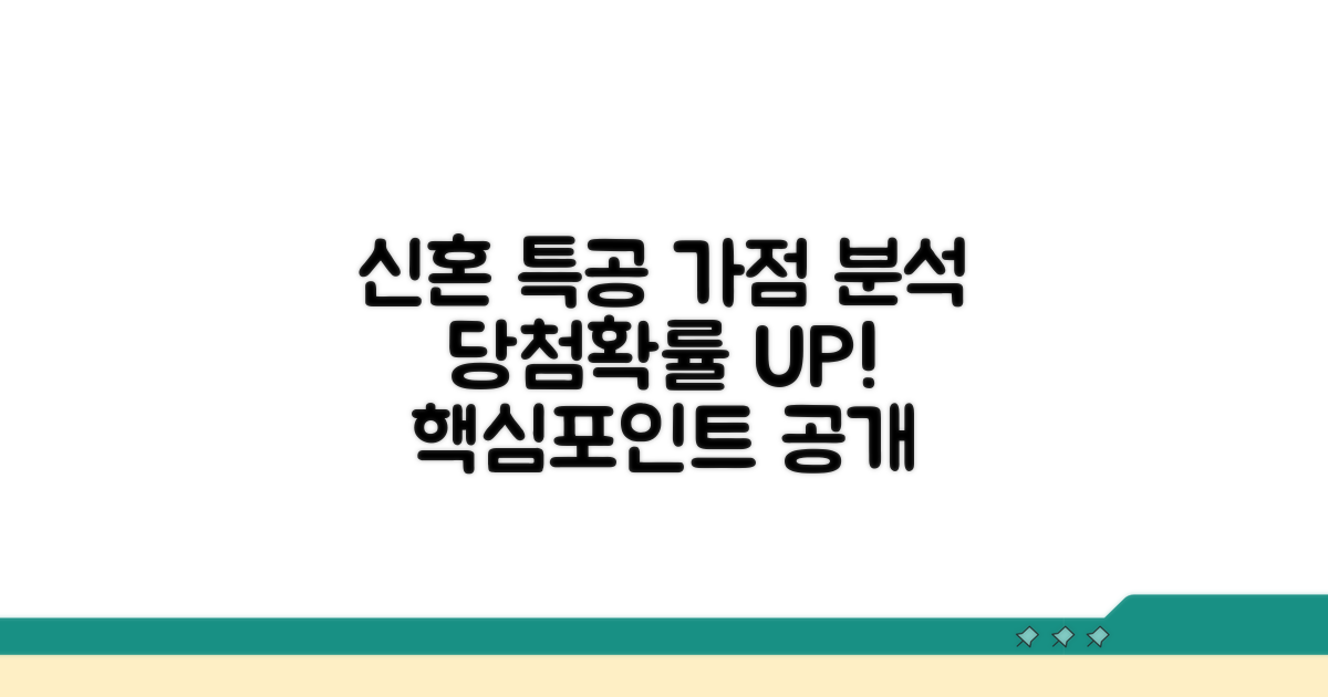 신혼 특별공급 가점 분석