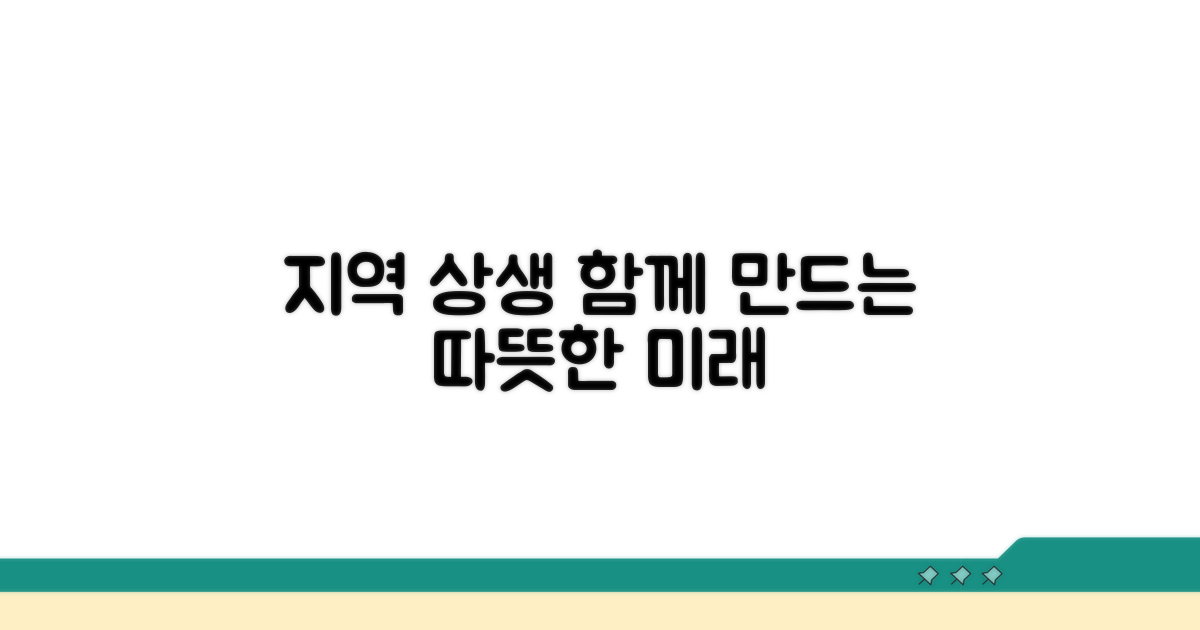 지역 상생 위한 대책 마련