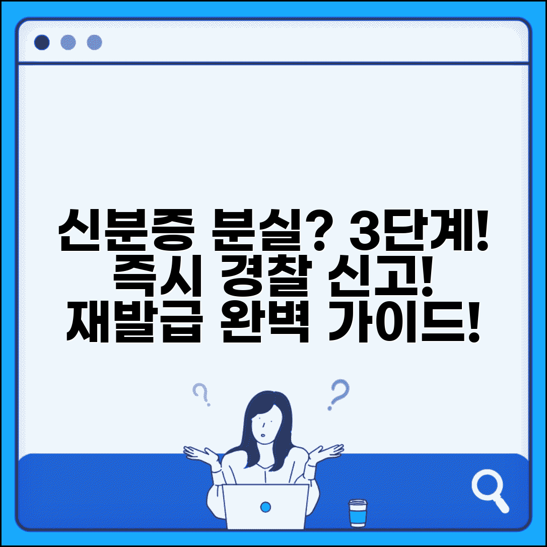 신분증 분실시 대처법 단계별 | 경찰신고부터 재발급까지 완벽 대응 가이드