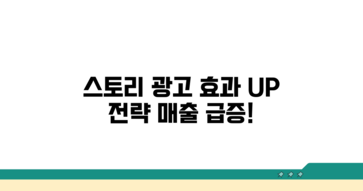 스토리 광고 효과 높이는 전략