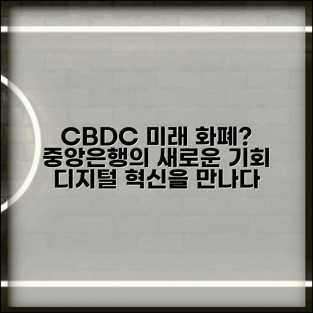 CBDC 디지털화폐 전망과 중앙은행 도입 활용 방안