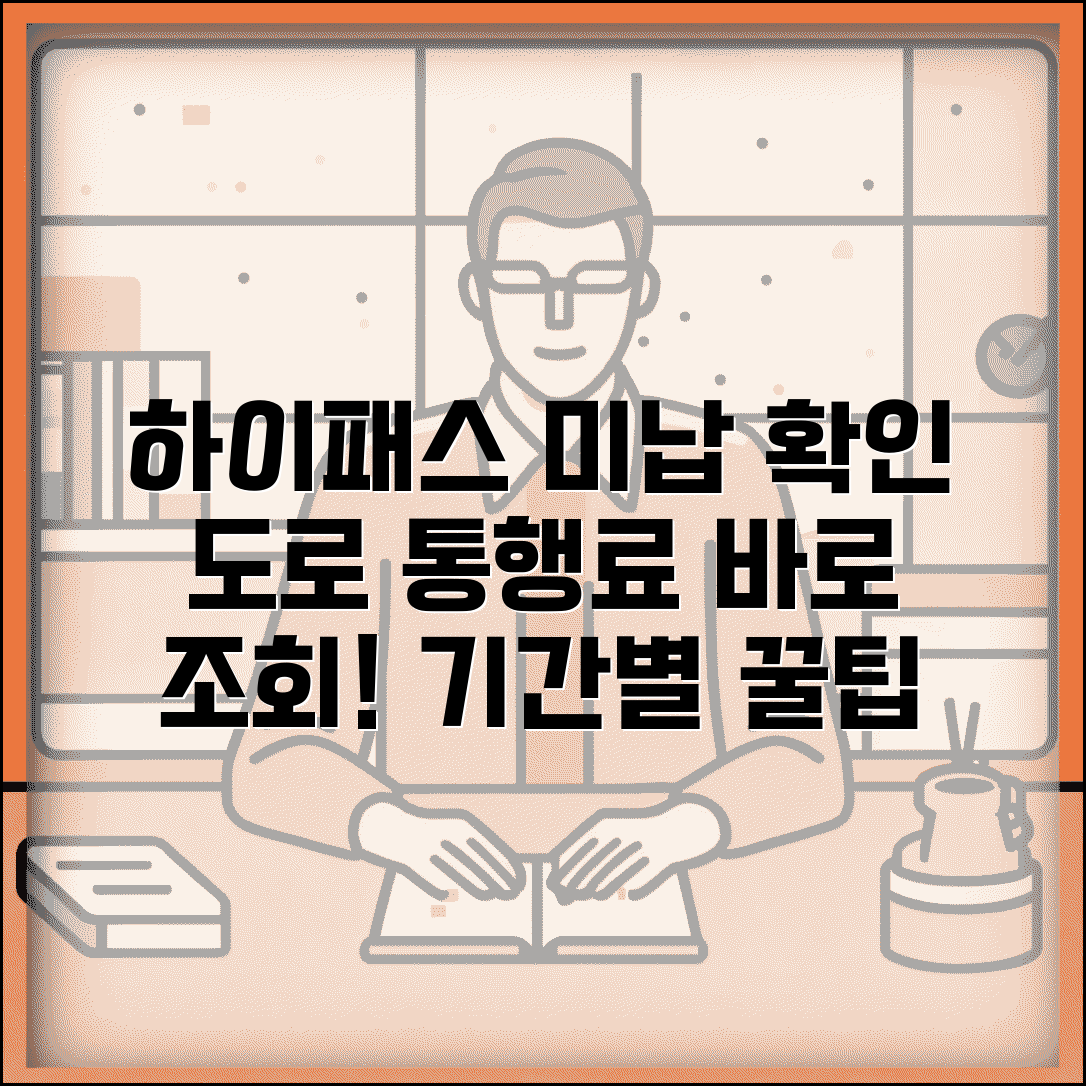 도로 통행료 납부 조회 | 하이패스 미납 요금 확인 및 납부 방법 | 기간별 조회 꿀팁