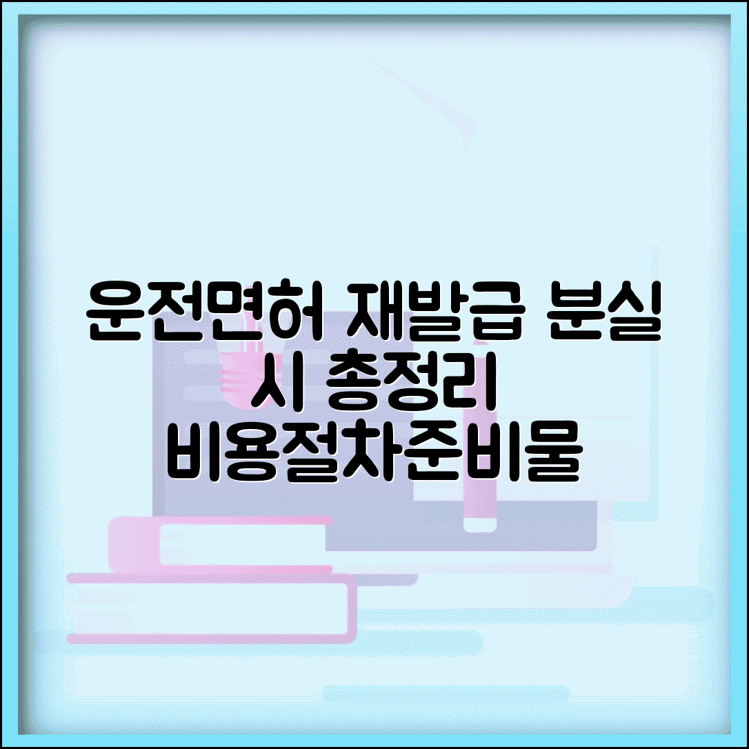 운전면허증 재발급 방법 | 분실 시 비용, 절차, 준비물 완벽 정리