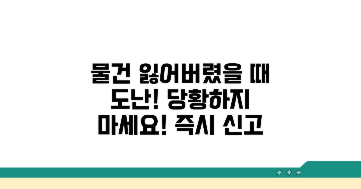 분실/도난 시 대처 방법