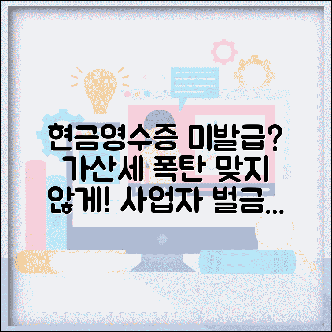 현금영수증 미발급 가산세 얼마? | 사업자 주의해야 할 벌금