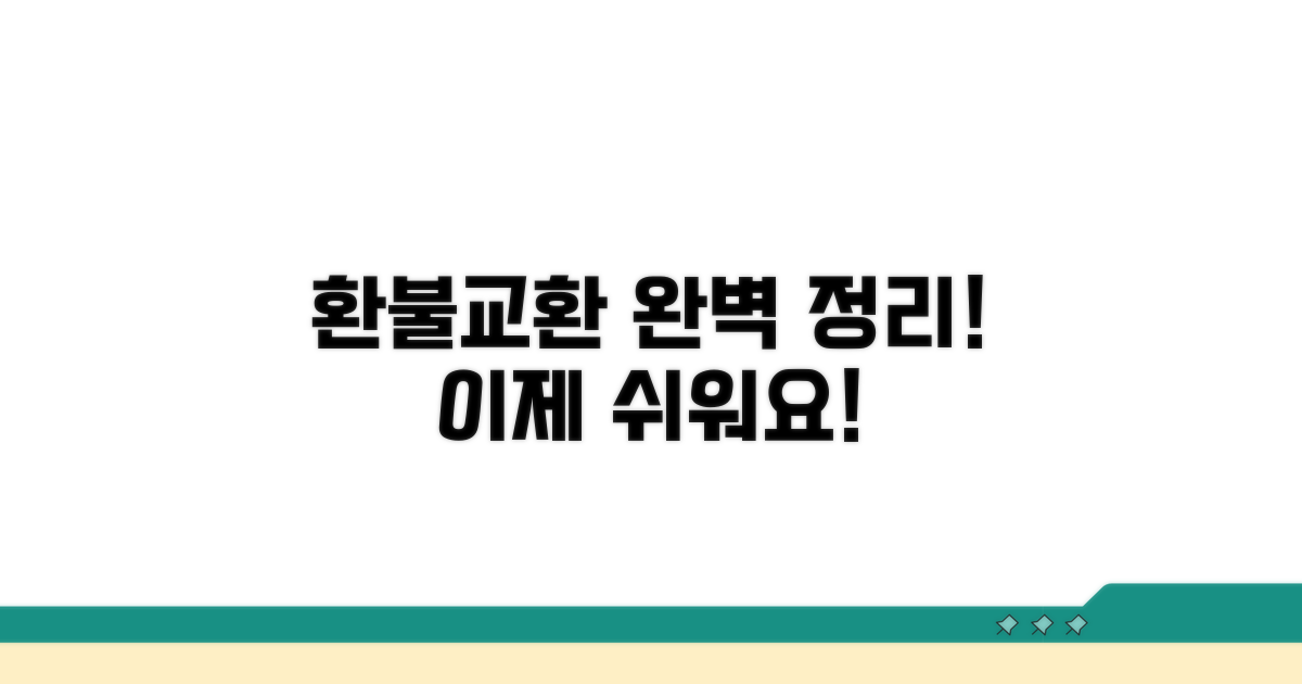 환불 및 교환 절차 완벽 정리