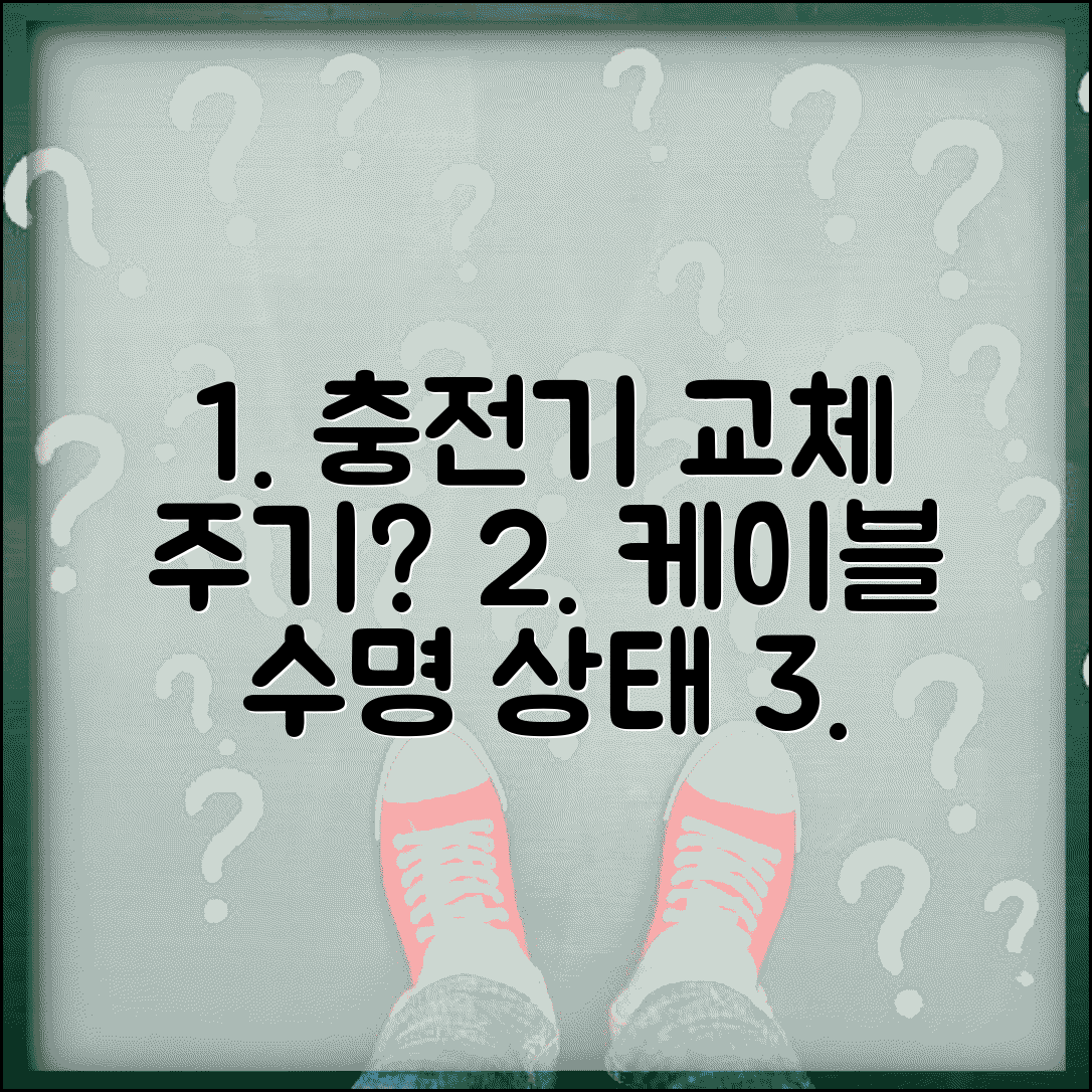 충전기 교체 주기 몇 년마다 | 충전 케이블 교체 시기 | 수명, 상태 점검, 안전하게 사용하는 법