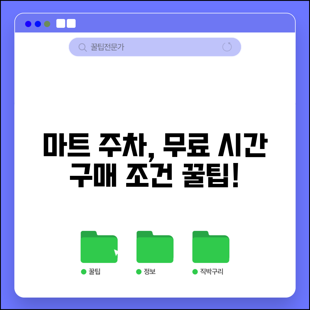 마트 주차 무료 시간 구매 금액 | 대형마트 무료 주차 조건 및 꿀팁 총정리