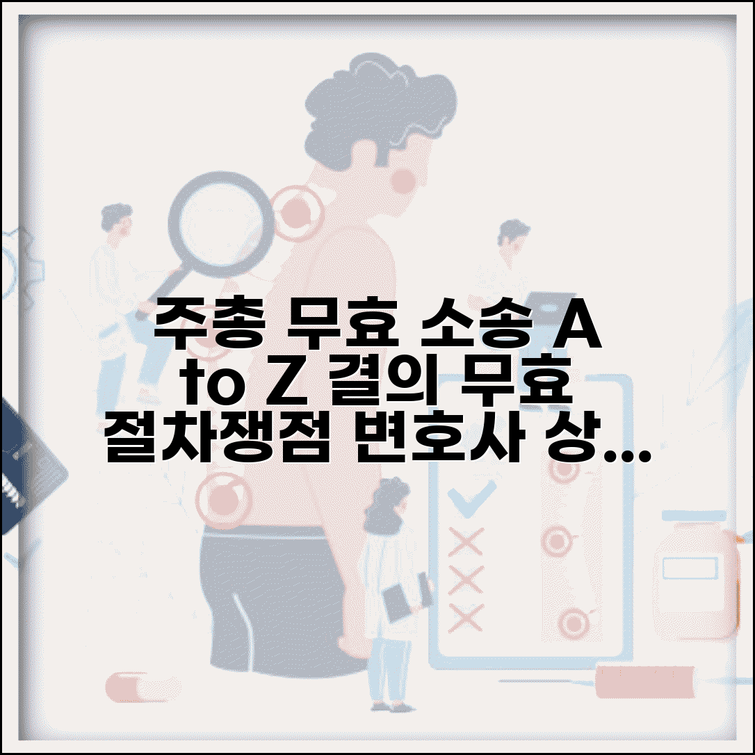 주주총회 결의 무효 확인 소송 | 주총 결의 무효 절차, 핵심 쟁점, 변호사 상담