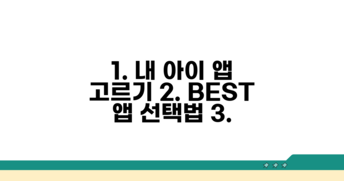 내 아이에게 맞는 앱 고르는 법